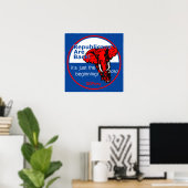 REPUBLICANS Poster Print (Thuiskantoor)