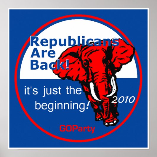 REPUBLICANS Poster Print (Voorkant)