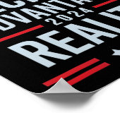 Republicans Secret Advantage Reality 2025  Poster (Hoek)