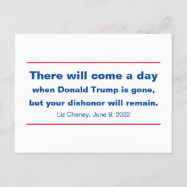 Republiceert uw bisschop of zal Cheney Quote blijv Briefkaart