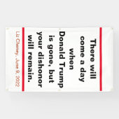 Republiceert uw bisschop of zal Cheney Quote blijv Spandoek (Horizontaal)