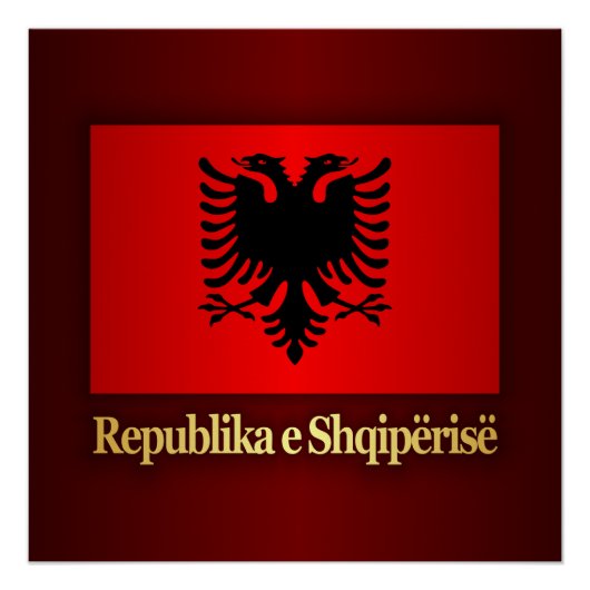 Republiek Albanië Perfect Poster (Voorkant)