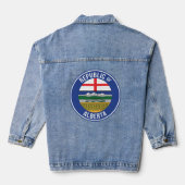 Republiek Alberta WEXIT Denim Jacket (Achterkant)