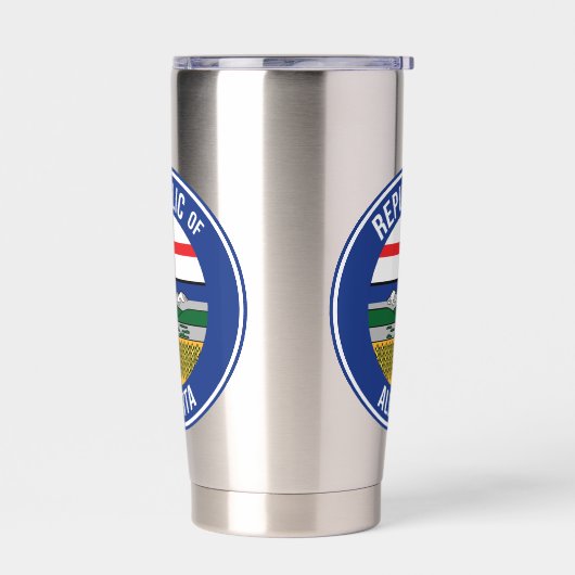 Republiek Alberta WEXIT Geïsoleerde Drinkbeker (Links)