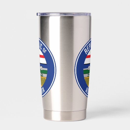 Republiek Alberta WEXIT Geïsoleerde Drinkbeker (Rechts)