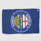 Republiek Alberta WEXIT Golfhanddoek (Horizontaal)