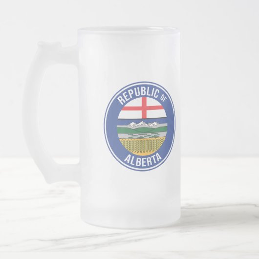 Republiek Alberta WEXIT Matglas Bierpul (Links)