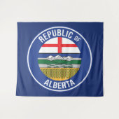 Republiek Alberta WEXIT Wandkleed (Voorkant (horizontaal))