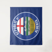 Republiek Alberta WEXIT Wandkleed (Voorkant)