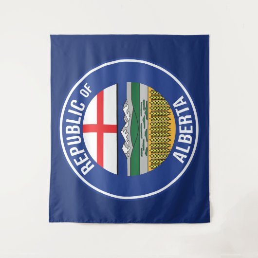 Republiek Alberta WEXIT Wandkleed (Voorkant)