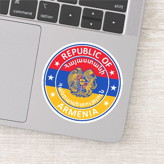 Republiek Armenië Sticker (Detail)