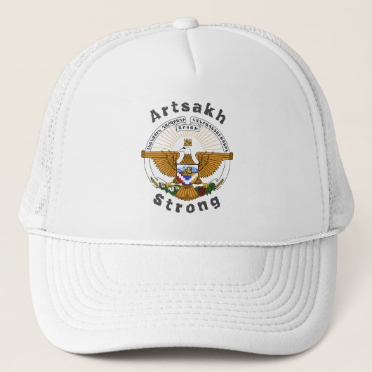 Republiek Artsakh Sterk Trucker Pet (Voorkant)