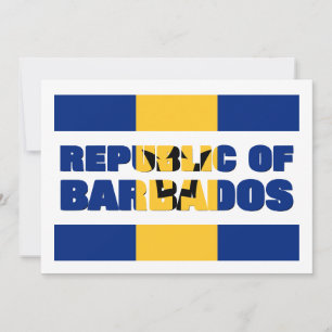 REPUBLIEK BARBADOS FEESTDAGENKAART