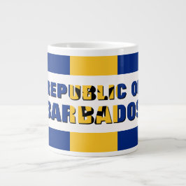 REPUBLIEK BARBADOS Monogram Grote Koffiekop