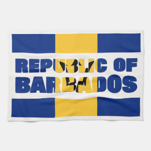 Republiek Barbados Theedoek