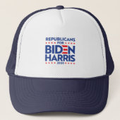 REPUBLIEK BIDEN HARRIS TRUCKER PET (Voorkant)