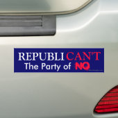 REPUBLIEK BUMPERSTICKER (Op auto)