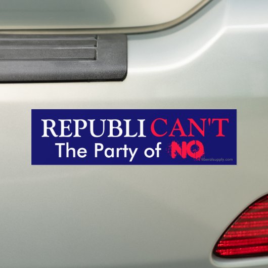 REPUBLIEK BUMPERSTICKER (Op auto)
