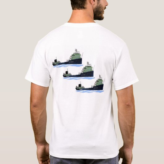 Republiek C4 Omzetting "Triplets" (Cliffs) T-shirt (Achterkant)