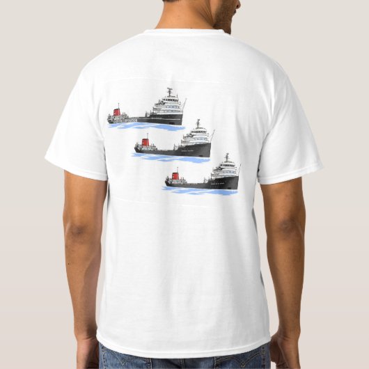 Republiek C4 "Triplets" T-shirt (Achterkant)