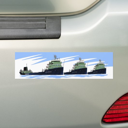 Republiek C-4 Omzettingen (Cliffs) Bumpersticker (Op auto)
