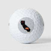 Republiek Californië Golfballen (Voorkant)