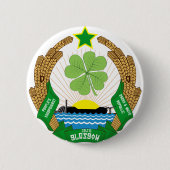 Republiek Celtic Glasgow Ronde Button 5,7 Cm (Voorkant)