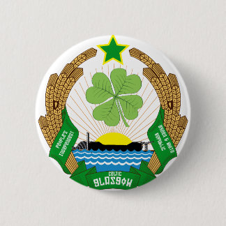 Republiek Celtic Glasgow Ronde Button 5,7 Cm