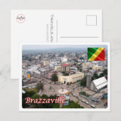 Republiek Congo - Brazzaville - Briefkaart (Voorkant / Achterkant)