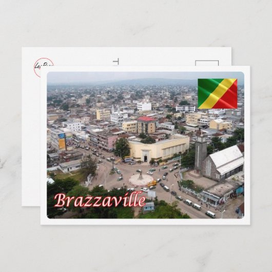 Republiek Congo - Brazzaville - Briefkaart (Voorkant / Achterkant)