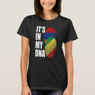 Republiek Congo en Armeense Mix DNA-vlag Herit T-shirt