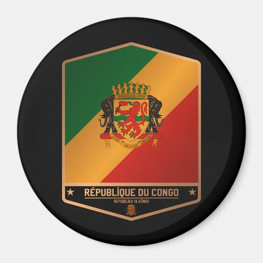Republiek Congo Magneet (Voorkant)