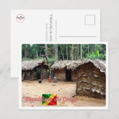 Republiek Congo - Pygmee - Kamer van Koophandel Briefkaart (Voorkant / Achterkant)