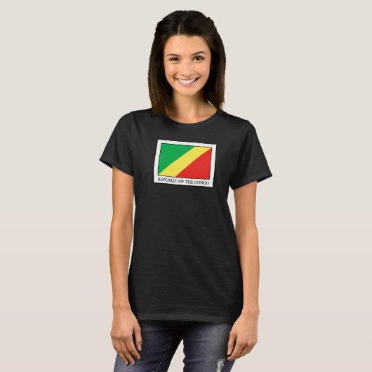 Republiek Congo T-shirt (Voorkant volledig)