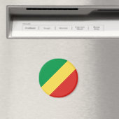 Republiek Congo Vlag Magnet (Insitu (Vaatwasser))