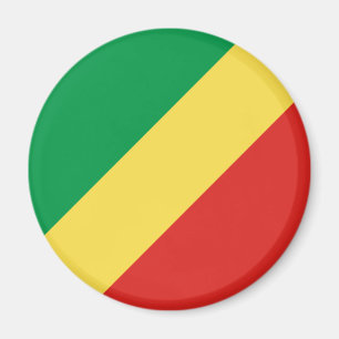Republiek Congo Vlag Magnet