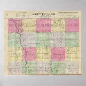 Republiek County, Kansas Poster (Voorkant)