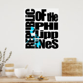 Republiek der Filipijnen Poster (Keuken)