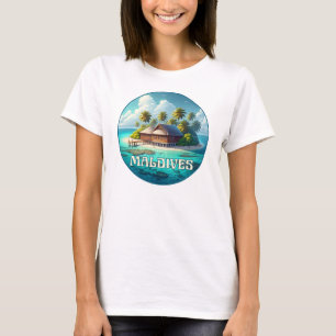 Republiek der Maldiven T-shirt