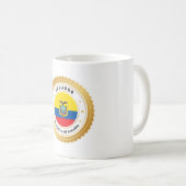 Republiek Ecuador Koffiemok (Voorkant rechts)