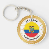 Republiek Ecuador Sleutelhanger (Voorkant)