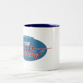 Republiek F-105 Mok erfgoedkoffie (Center)