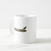 Republiek F-105 Thunderchief Koffiemok (Voorkant links)