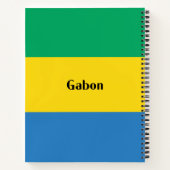 Republiek Gabon Notitieboek (Achterkant)