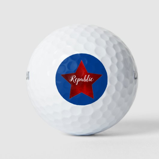 REPUBLIEK GOLFBALLEN (Voorkant)