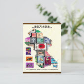 Republiek GUYANA Briefkaart (Staand voorkant)