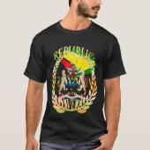 Republiek Guyana, Happy 50th Republic Annive T- T-shirt (Voorkant)