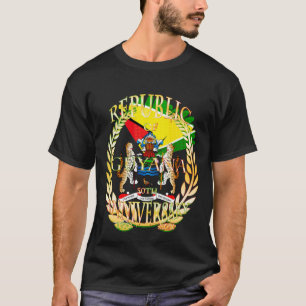 Republiek Guyana, Happy 50th Republic Annive T- T-shirt
