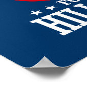 REPUBLIEK HILLARI POSTER (Hoek)