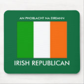 Republiek Ierland Mouse Mat Muismat (Voorkant)